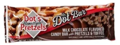 Dot's Pretzels 1.75 Oz Mr. Dot Bar Candy Bar
