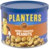 Planters Honey Roasted Peanuts - 12 oz Can