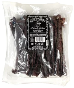 Jim Dandy Black Label Beef Jerky, 15 Oz package