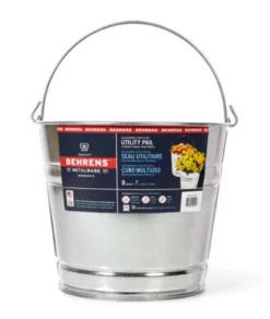 Behrens 8 Quart Galvanized Steel Pail