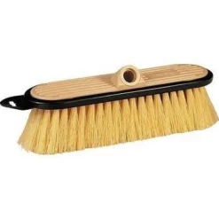 Mr. Longarm Stiff Beige Flow-Thru Cleaning Brush