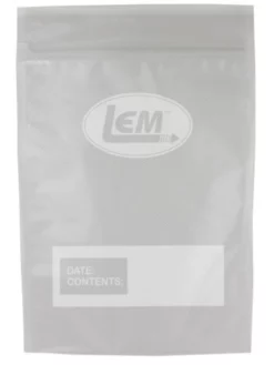 LEM Zipper Top Vacuum Bags - 11" X 16" Gallon Size (20 Ct.)