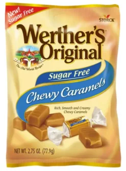 Werther's Original Sugar Free Chewy Caramels, 2.75 oz