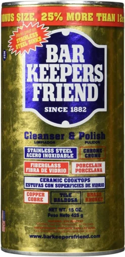 Barkeepers Friend Cleanser/Polish – 15 oz