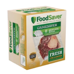 FoodSaver GameSaver 8" x 20' Long Vacuum-Seal Rolls, 6 Pack