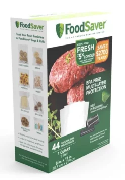 FoodSaver® Quart Vacuum Seal Bags, 44 Count