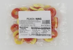 Rucker's Peach Rings, 7 Oz.