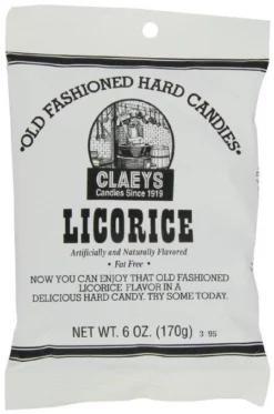 Claey's Old Fashioned Hard Candy Licorice