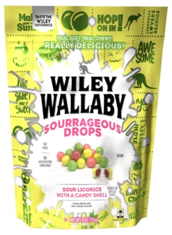 Wiley Wallaby Sourrageous Drops, 8 oz