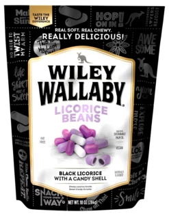 Wiley Wallaby Licorice Beans, 10 oz