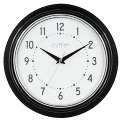 La Crosse Diner Wall Clock, 9"