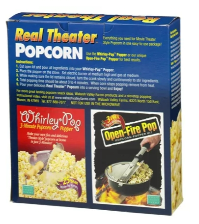 Wabash Valley Farms Real Theater Popcorn Kit - Image 3