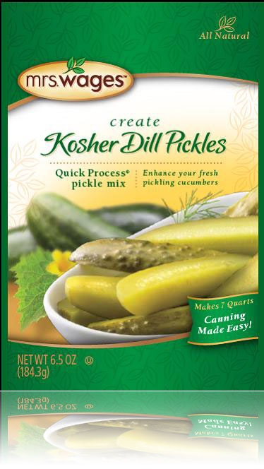 Mrs. Wages Quick Process Kosher Dill Pickle Mix