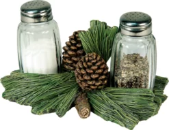 River's Edge Pinecone Salt & Pepper Shakers