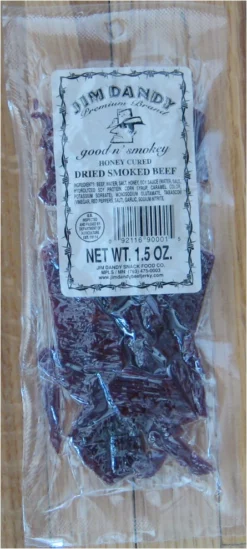 Jim Dandy Good N Smokey Dried Beef, 1.5 oz.