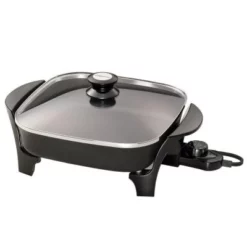 Presto 11" Electric Skillet w/glass lid