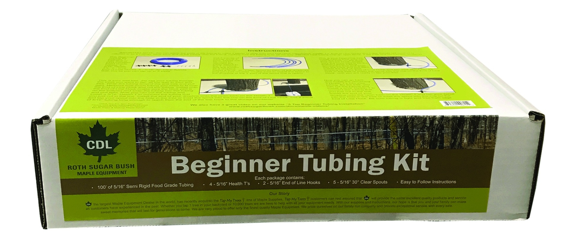 CDL Roth Sugar Maple Syrup Beginners Tubing Kit