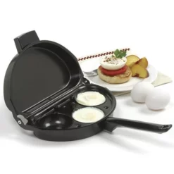 Norpro Nonstick Omelet Pan w/Poacher