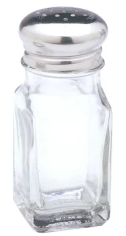 Norpro Glass Salt or Pepper Shaker, Single