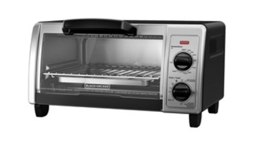 Black & Decker 4-Slice Toaster Oven, Easy Controls