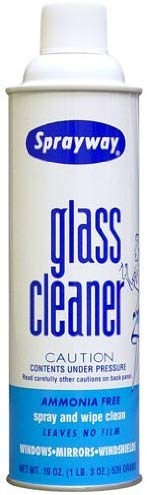 Sprayway Glass Cleaner Aerosol Spray – 19 oz