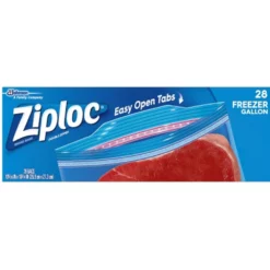 Ziploc Gallon Freezer Bags, 28 ct