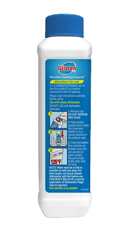 Glisten® Dishwasher Magic® Machine Cleaner & Disinfectant - 12 oz - Image 3