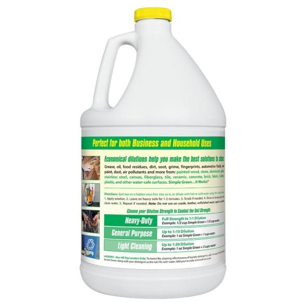 Simple Green All Purpose Cleaner & Degreaser - 1 Gallon - Lemon - Image 2