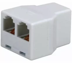 Audiovox TP270WHR White 2-Way Inline Splitter